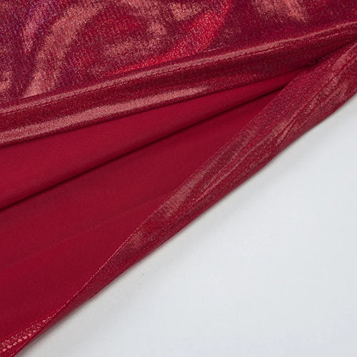 Load image into Gallery viewer, Off-shoulder Strapless Sexy Maxi Dress For Women Fashion Red Sleeveless Backless Thigh High Split Bodycon Club Dress
