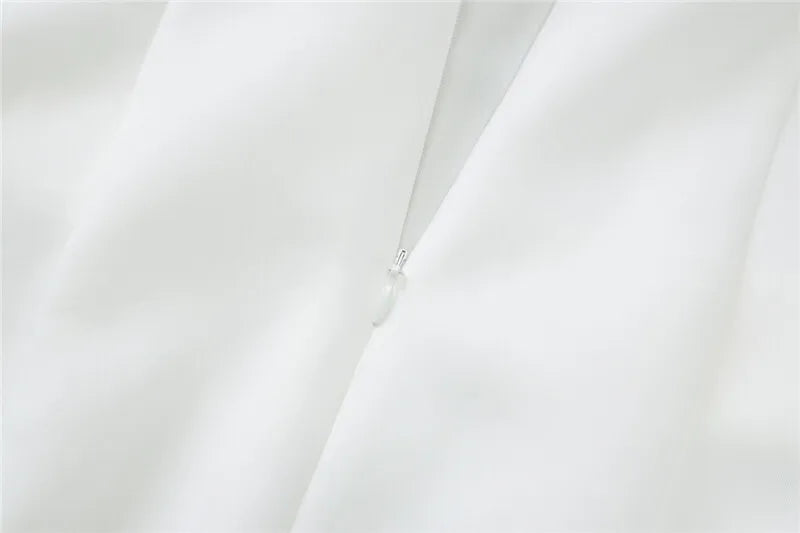 Deep V Neck Long Sleeve Sexy Mini Dress For Women Fashion Two Pocket High Waist A-line Club Party Sexy Dress Elegant