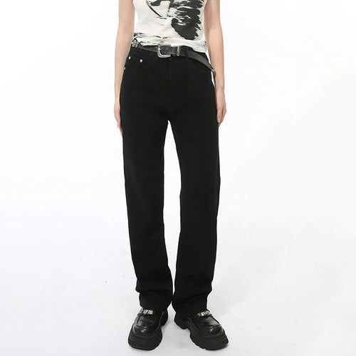 Load image into Gallery viewer, Spring New Male Jeans Men's Pencil Pants Slim Denim Straight Casual Bottoms Women Simple Trousers Fashion Tide 9C7611
