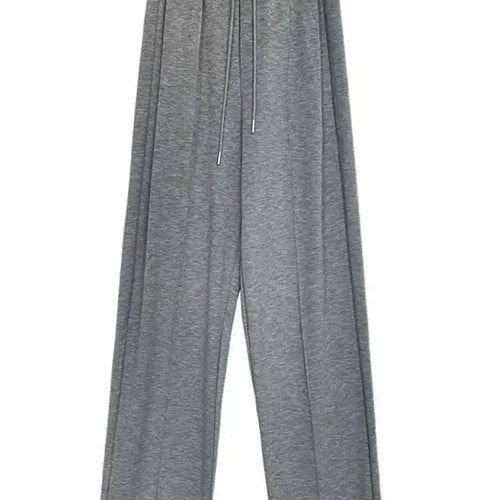 Load image into Gallery viewer, High Elastic Waist Black Brief Drawstring Long Wide Leg Pants New Trousers Women Fashion Tide Spring Autumn 2025 1DH6663
