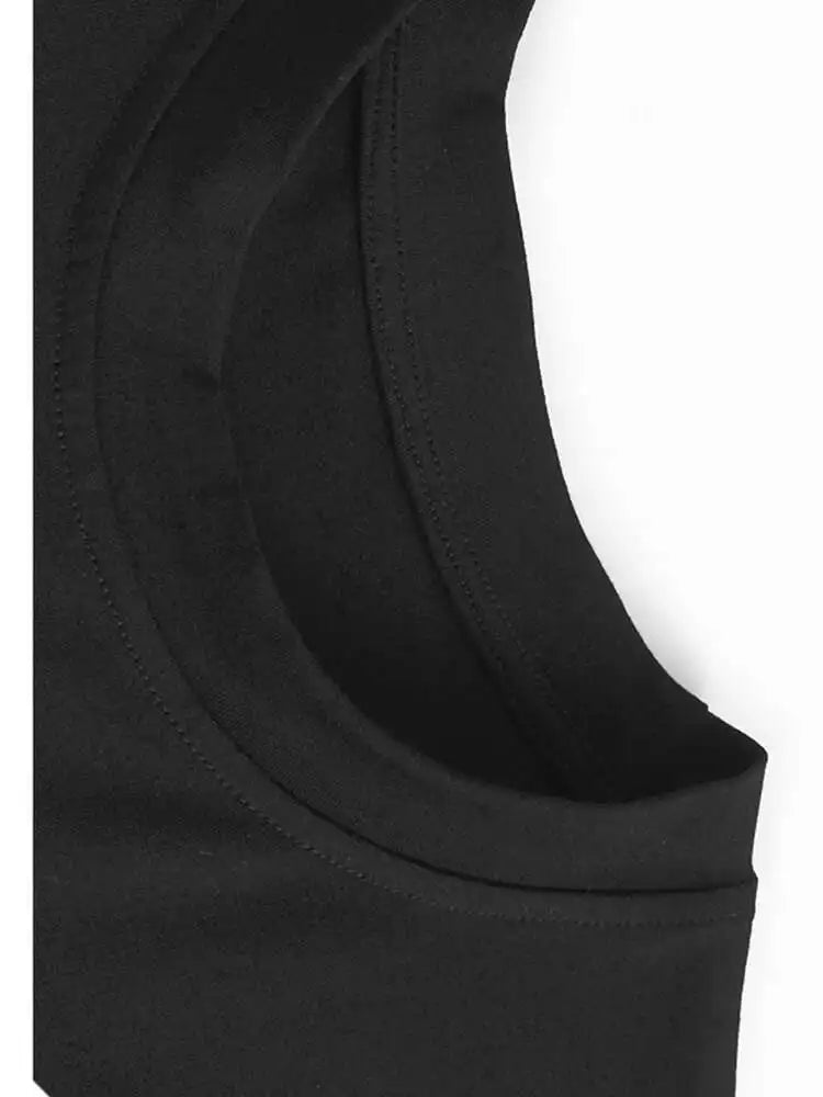 Women Army Green Pleated Hem Big Size Midi Dress New Round Neck Short Sleeve Fashion Tide Spring Summer 2025 1DJ0781