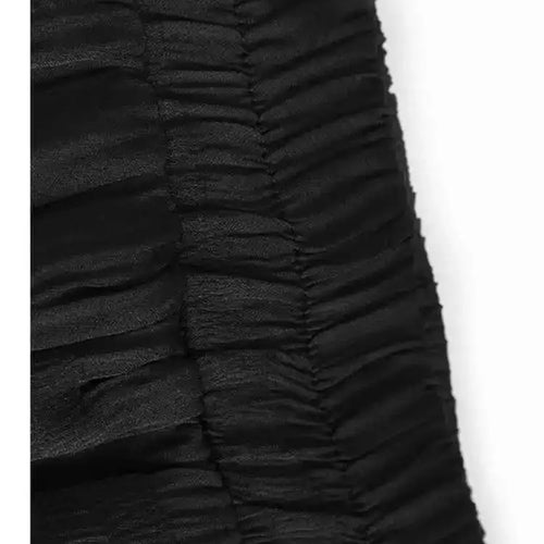 Load image into Gallery viewer, High Elastic Waist Black Pleated Long Wide Leg Casual Pants New Trousers Women Fashion Tide Spring Autumn 2025 1DH7021
