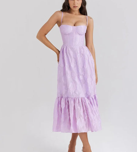 Sexy Spaghetti Strap Patchwork Long Dress Women New Summer Embroidered Skirt Slim Backless Party Club Evening Dress