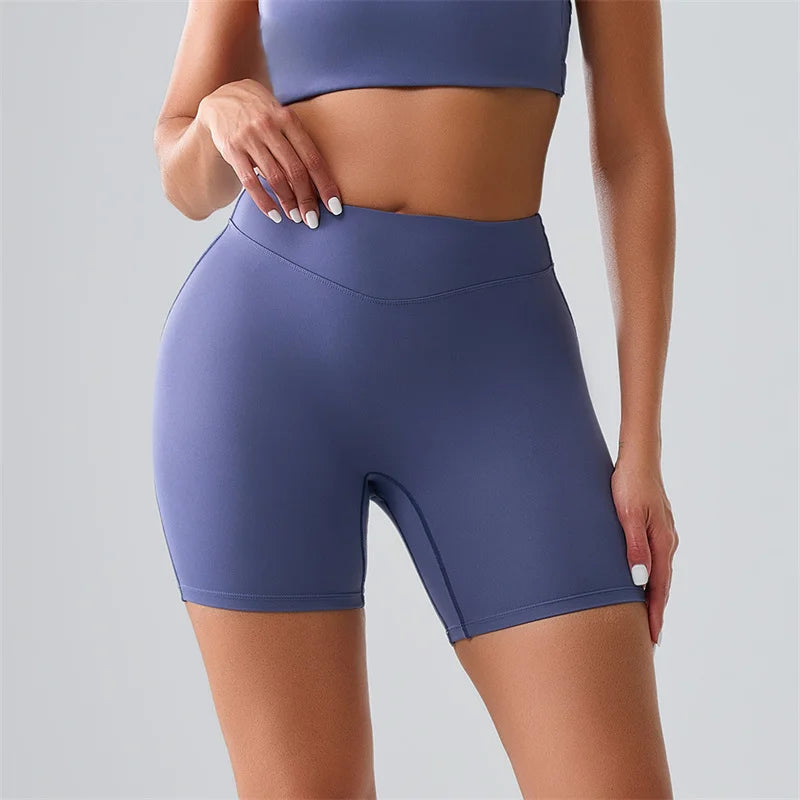 Yoga clothes Sports Bra Scrunch Push-up High Support Adjustable Thin Shoulder Strap Tank Women Fitness Top