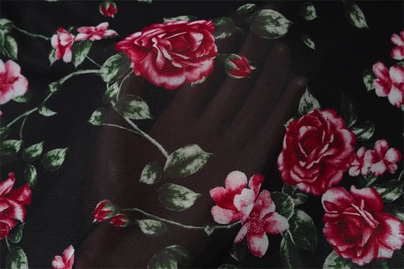 Mesh Print Sexy Mini Dress Women Summer New Spaghetti Strap Sleeveless Backless High Waist Beach Ruched Club Dress