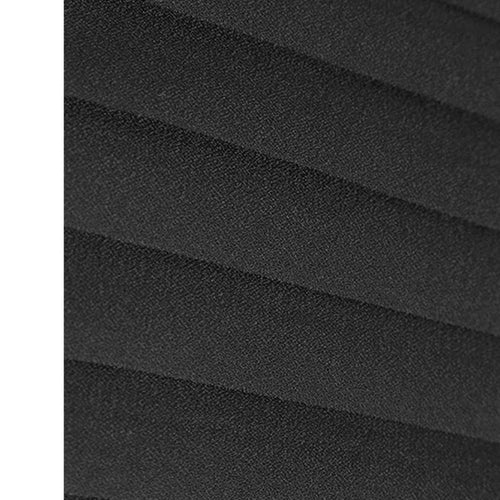 Load image into Gallery viewer, Women Black Pleated Spliced Big Size Midi Dress New Round Neck Short Sleeve Fashion Tide Spring Summer 2025  1DJ0989
