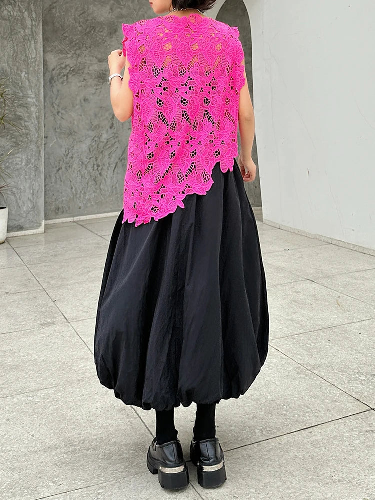 High Elastic Waist Army Green Brief Big Size Bud Half-body Skirt Women Fashion Tide New Spring Autumn 2025 1DJ1017