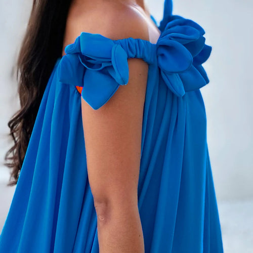 Load image into Gallery viewer, Solid Spliced Appliques Slimming Dresses For Women Slash Neck Sleeveless High Waist Temperament Dress Female New
