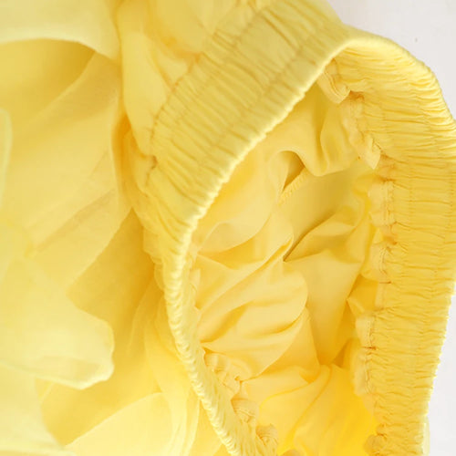 Load image into Gallery viewer, High Elastic Waist Khaki Three-dimensional Flower Mesh Half-body Skirt Women Fashion Tide New Spring Autumn 20251DJ0912
