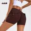 dark brown shorts