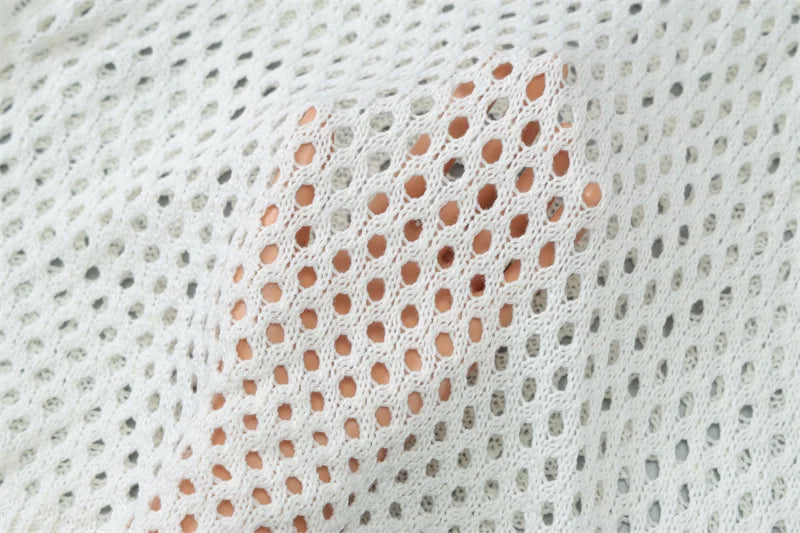 Hollow Out Beach Knit Sexy Mini Dress Women Elegant Halter Lace-up Sleeveless Backless Vacation Club Party Dress