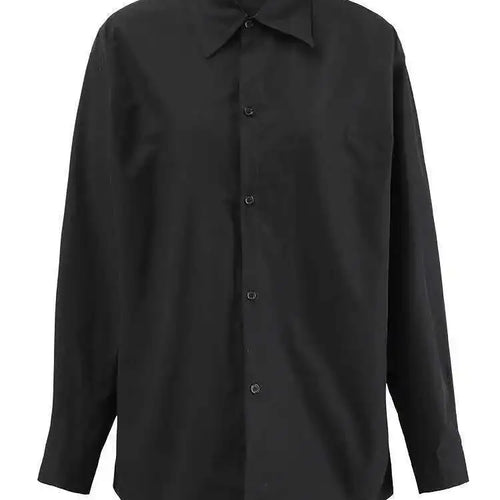 Load image into Gallery viewer, Women Black Back Sequins Big Size Casual Blouse New Lapel Long Sleeve Shirt Fashion Tide Spring Autumn 2025 CPG1444
