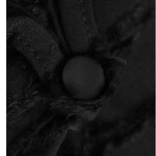 Load image into Gallery viewer, Women Black Irregular Tassels Big Size Vintage Blouse New Lapel Long Sleeve Shirt Fashion Tide Spring Autumn 2025 1DH7095
