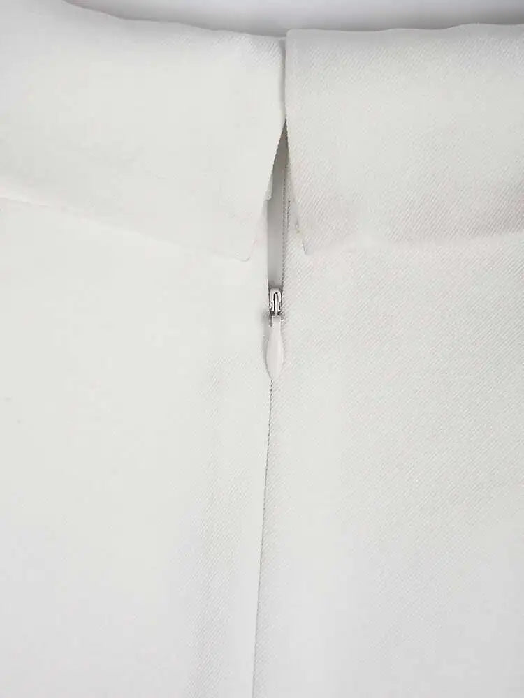 Women Black Double Breasted Color-block Mini Blazer Dress New Lapel Long Sleeve Fashion Tide Spring Autumn 2025 CPDB254