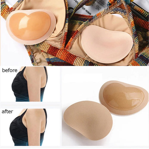 Load image into Gallery viewer, Breathable Sponge Bikini Chest Pads 2024 Push Up Padded Bikinis Swimsuit Women Swimwear Women Nylon Thicker Bra Pad
