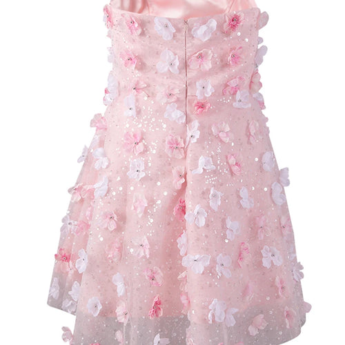 Load image into Gallery viewer, Women Three-dimensional Flower Rhinestones Mini Strapless Dress New Sleeveless Fashion Tide Spring Autumn 2025 CPG2978
