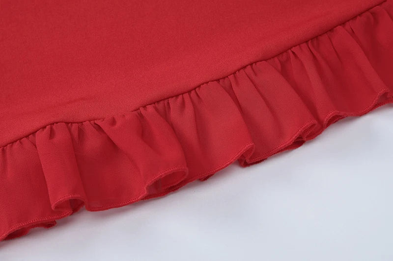 Elegant Women's Summer New Sexy Backless Solid Slash Neck Dress Slim Fit Waist Camisole Mini Dress Club Party Dress