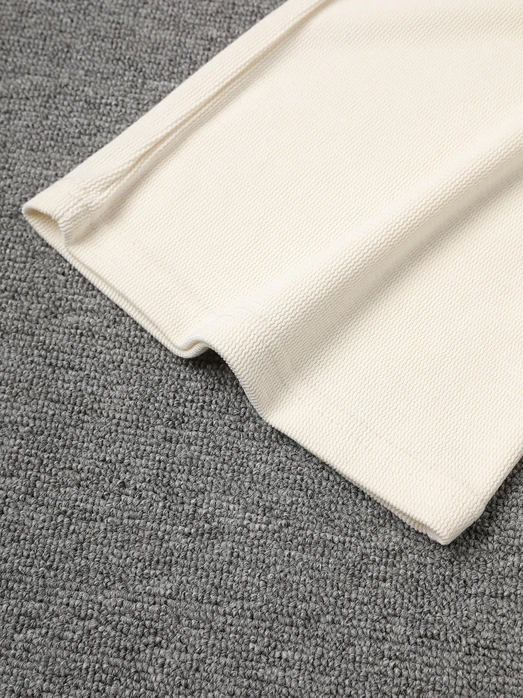 Beige Irregular Tank Top Brief Wide Leg Pants Two Piece Suit New Sleeveless Women Fashion Tide Spring Summer 2025 CPG3157