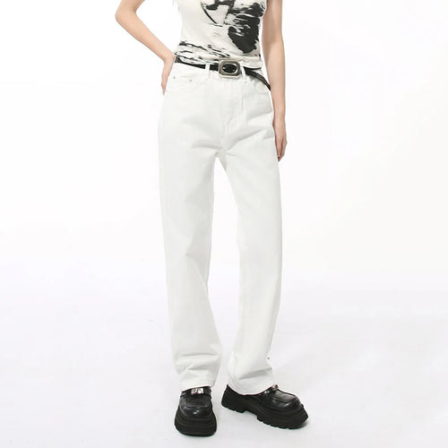 Load image into Gallery viewer, Spring New Male Jeans Men's Pencil Pants Slim Denim Straight Casual Bottoms Women Simple Trousers Fashion Tide 9C7611
