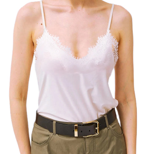 Load image into Gallery viewer, y2k Cami Tops Sexy Women Clothing V Neck Lace Patchwork Spaghetti Strap Sleeveless Tanks Club Party Clothes Streetwear
