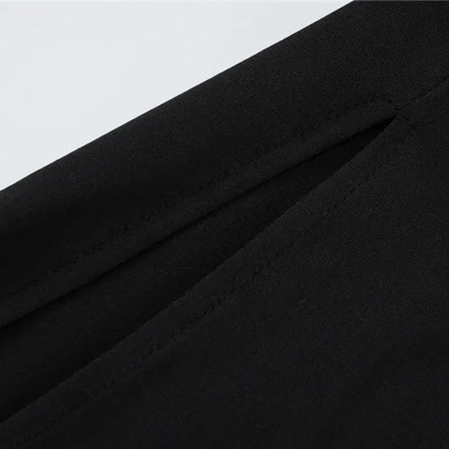 Load image into Gallery viewer, Skew Collar Backless Sexy Mini Dress For Women Gown Black Hollow Out Off-shoulder Sleeveless Bodycon Club Long Dress
