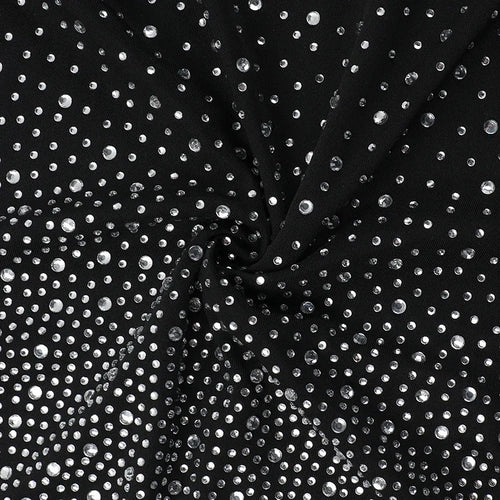 Load image into Gallery viewer, Glitter Spaghetti Strap Sexy Maxi Dress For Women Black Sparkle Off-shoulder Backless Bodycon Club Party Long Dress
