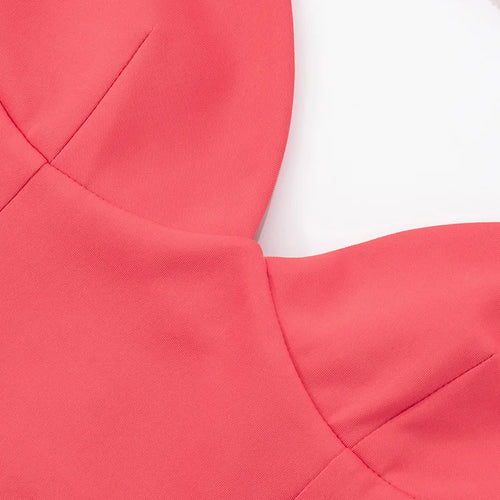 Load image into Gallery viewer, Off-shoulder Backless Split Sexy Maxi Dress Women Gown Pink Summer New Zipper Strapless Evening Club Party Long Dress
