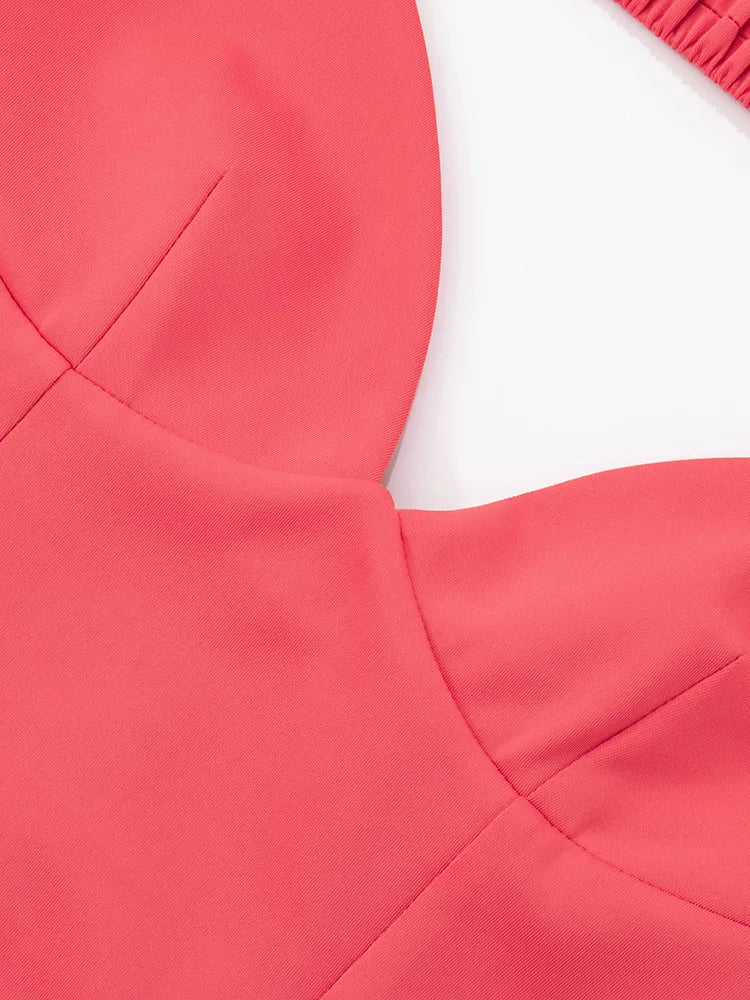 Off-shoulder Backless Split Sexy Maxi Dress Women Gown Pink Summer New Zipper Strapless Evening Club Party Long Dress