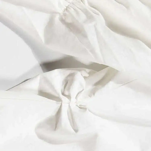 Load image into Gallery viewer, Women White Irregular Knot Split Big Size  Dress New Lapel Long Sleeve Loose Fit Fashion Spring Summer 2025 1X3420
