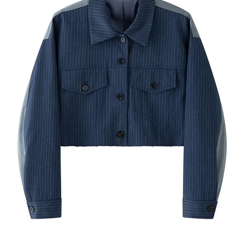 Load image into Gallery viewer, High Waist Gray Striped Drawstring Long Wide Leg Casual Pants New Trousers Women Fashion Tide Spring Autumn 2025 1DH6403
