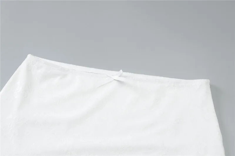 Lace Sexy Two Piece Sets Women Spaghetti Strap Sleeveless Crop Tops And Long Skirt Matching Sets Elegant Club Sets