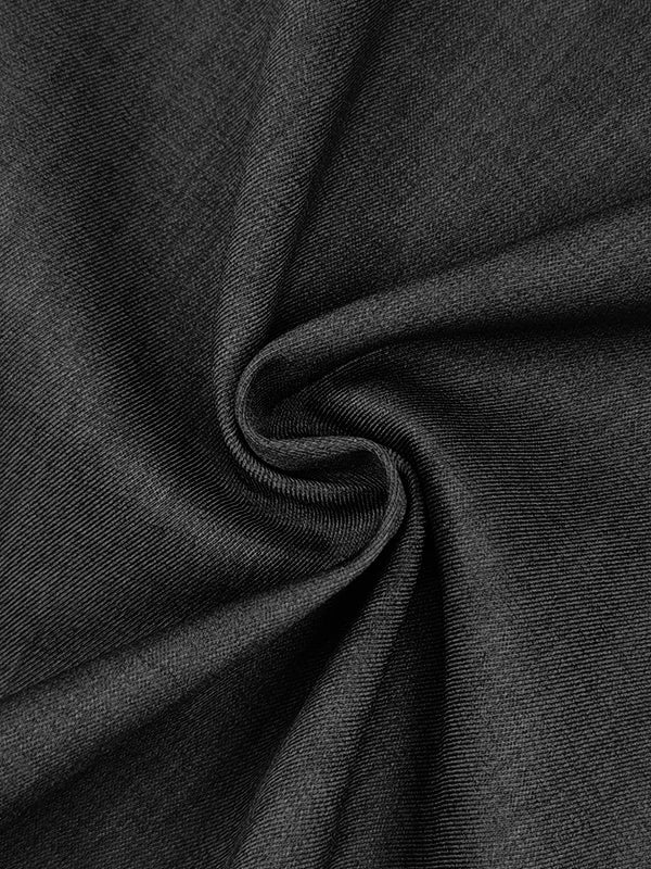 Trendy Women's Suit Pants Autumn Spring Loose Wide Leg Asymmetric Solid Color Split-Joint High Waisted Formal Trousers