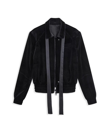 Korean Jackets for Women Long Sleeve Zipper Outwear Y2k Tops 2024 Ropa Mujer Embroidery Bow Vintage Fashion Cropped Coats 63b491