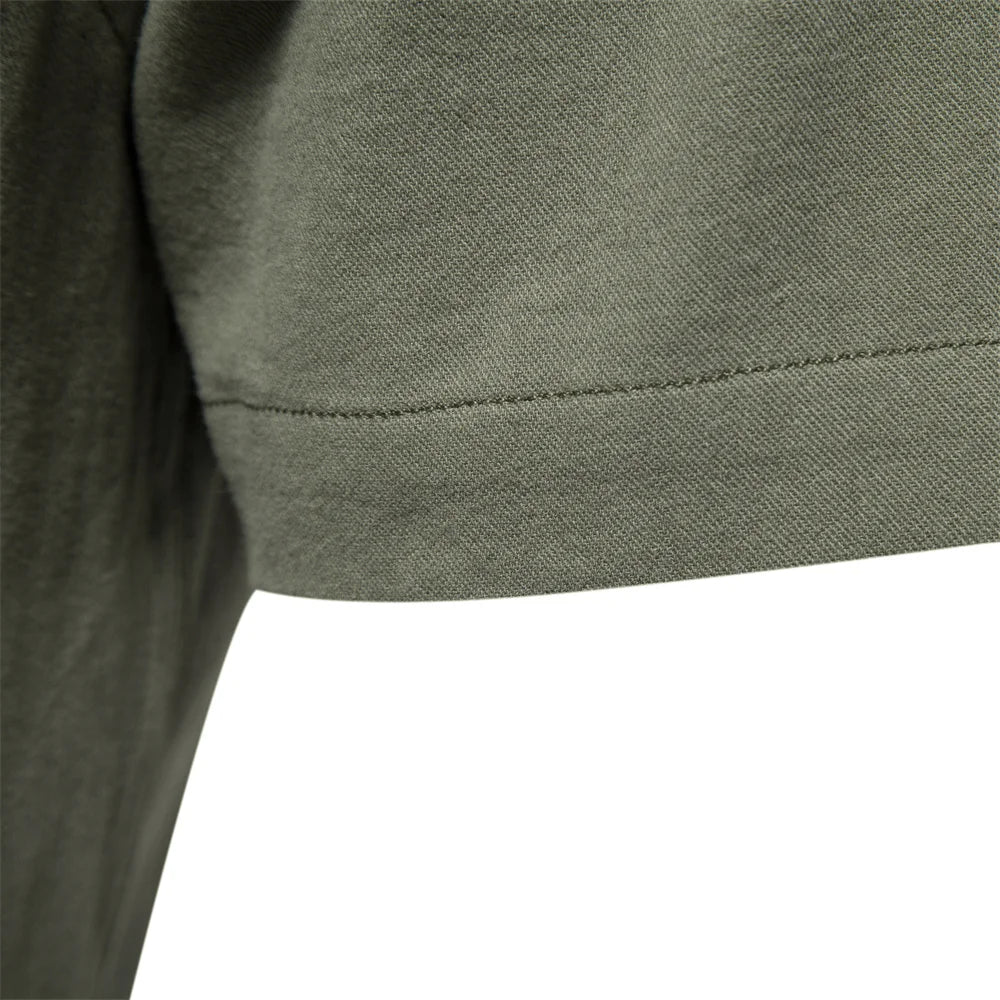 100% Cotton Men's Short Sleeve Shirts Solid Color Social Shirts for Men Single Pocket New Summer Designer Shirts Men