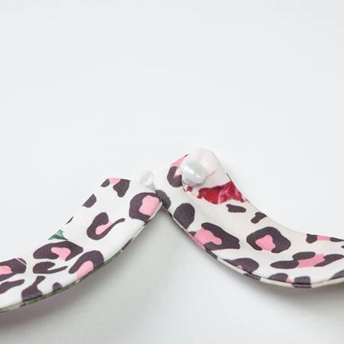 Load image into Gallery viewer, Hollow Out Halter Print Mini Dress For Women Robe Fashion Sleeveless Backless High Waist Ruffled Club Party Dress
