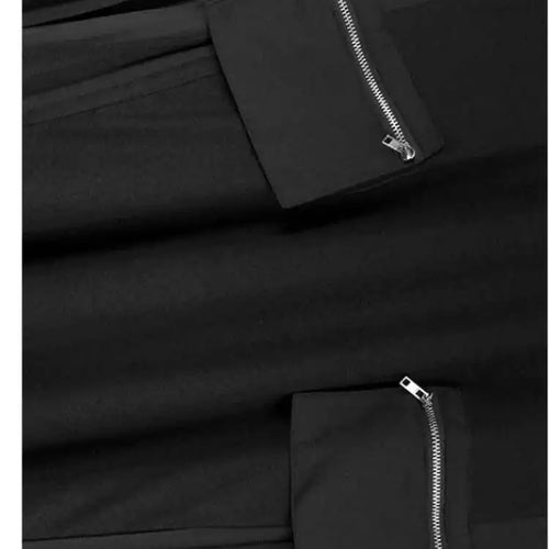 Load image into Gallery viewer, Women Black Pocket Pleated Big Size Midi Casual Dress New Round Neck Short Sleeve Fashion Tide Spring Summer 2025 1DJ0137
