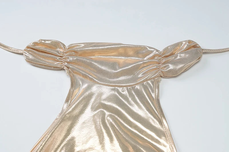 Sequins Sexy Sleeveless Backless O-neck Slim Fit Maxi Dress For Women Elegant Solid Party Evening Dress Ladies Outfits