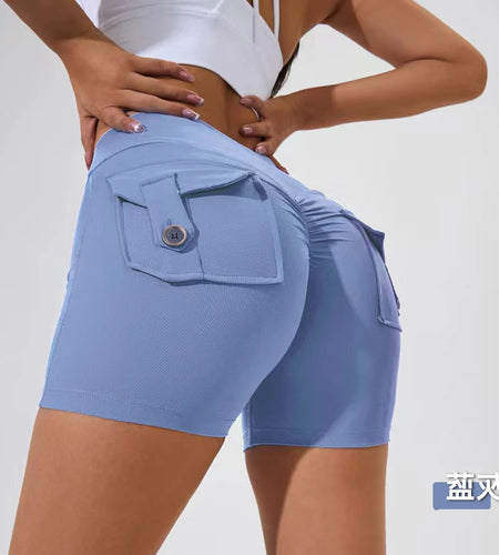 Smaller Gym Leggings Women Scrunch Bum High Waist Yoga Pants Shorts Tights Workout Legging Breathable Naked Feeling Elastic v1