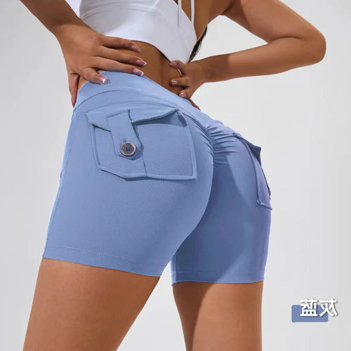 Load image into Gallery viewer, Smaller Gym Leggings Women Scrunch Bum High Waist Yoga Pants Shorts Tights Workout Legging Breathable Naked Feeling Elastic v2
