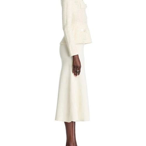 Load image into Gallery viewer, Slimming Spliced Bowknot Fake Two Pieces Dresses for Women Round Neck Long Sleeves Patchwork Pockets Dress Female
