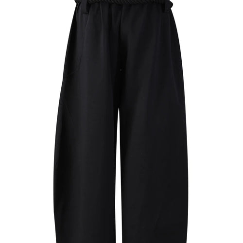 Load image into Gallery viewer, High Elastic Waist Black Brief Bandage Long Wide Leg Pants New Trousers Women Fashion Tide Spring Autumn 2025 33A1851
