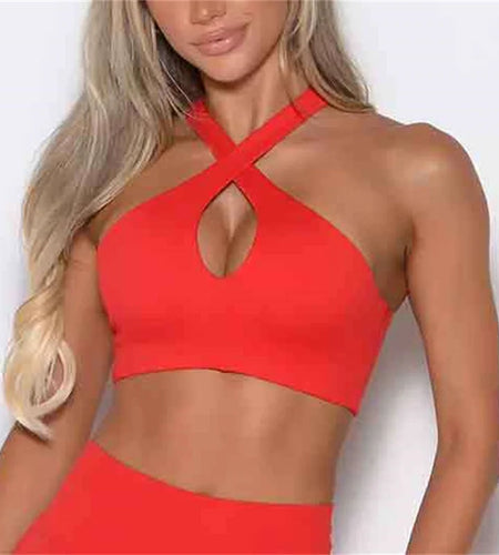 Yoga Bra Mujer Backless Gym Shockproof Sports Top Bra Women Push Up Yoga Top Sport Bras Running Fitness Sports Bra