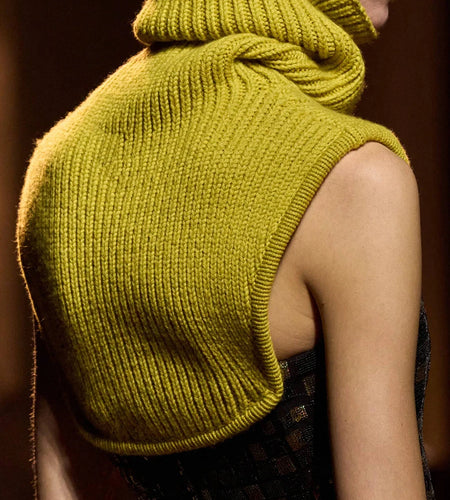 Solid Slimming Fashion Basics Sweaters for Women High Neck Sleeveless Temperament Short Sweater Female Clothing New