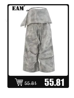 Load image into Gallery viewer, Women Black Denim Lace Perspective Big Size Shirt Dress New Lapel Long Sleeve Fashion Tide Spring Autumn 2025 1DH702001
