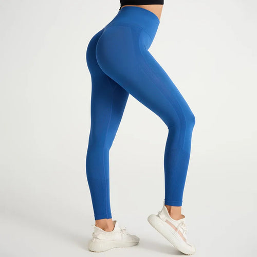 Load image into Gallery viewer, Seamless Women Fitness Running High Waist Scrunch Yoga Pants Push Up Sport Gym Athletic Jogging Workout Female Leggings
