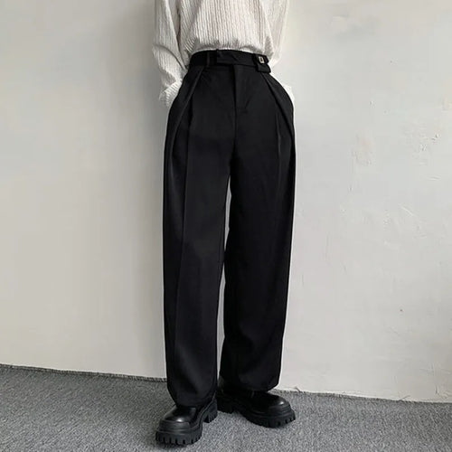 Load image into Gallery viewer, Fashion Casual Men&#39;s Straight Suit Trousers Male Loose Solid Color Wide Leg Pants Spring Menwear Trend 9A7641
