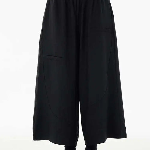 Load image into Gallery viewer, High Elastic Waist Brown Brief Spliced Long Wide Leg Pants New Trousers Women Fashion Tide Spring Autumn 2025  1DH5698
