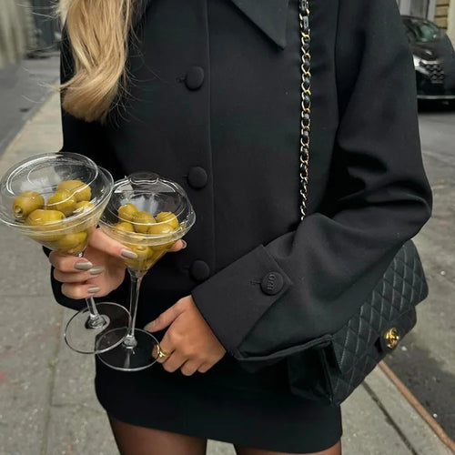 Load image into Gallery viewer, Fashion Button Long Sleeved Suit Skirt Set For Women's 2025 Autumn Winter New Slim Skirt Lapel Cardigan Two-piece Set
