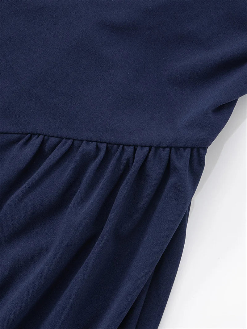 Backless Lace-up Sexy Mini Dress Women Robe Fashion O Neck Sleeveless High Waist A-line Club Party Dress Elegant