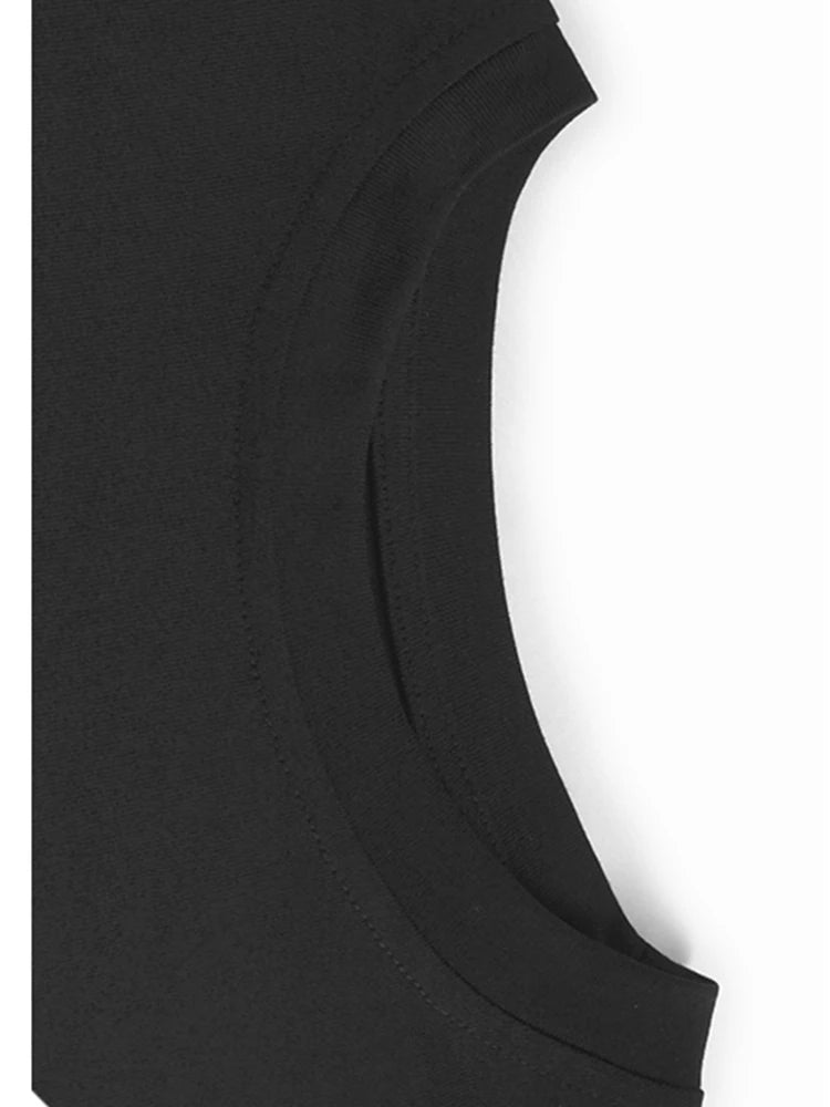 Women Khaki Pleated Spliced Big Size Midi Casual Dress New Round Neck Short Sleeve Fashion Tide Spring Summer 2025 1DH9811